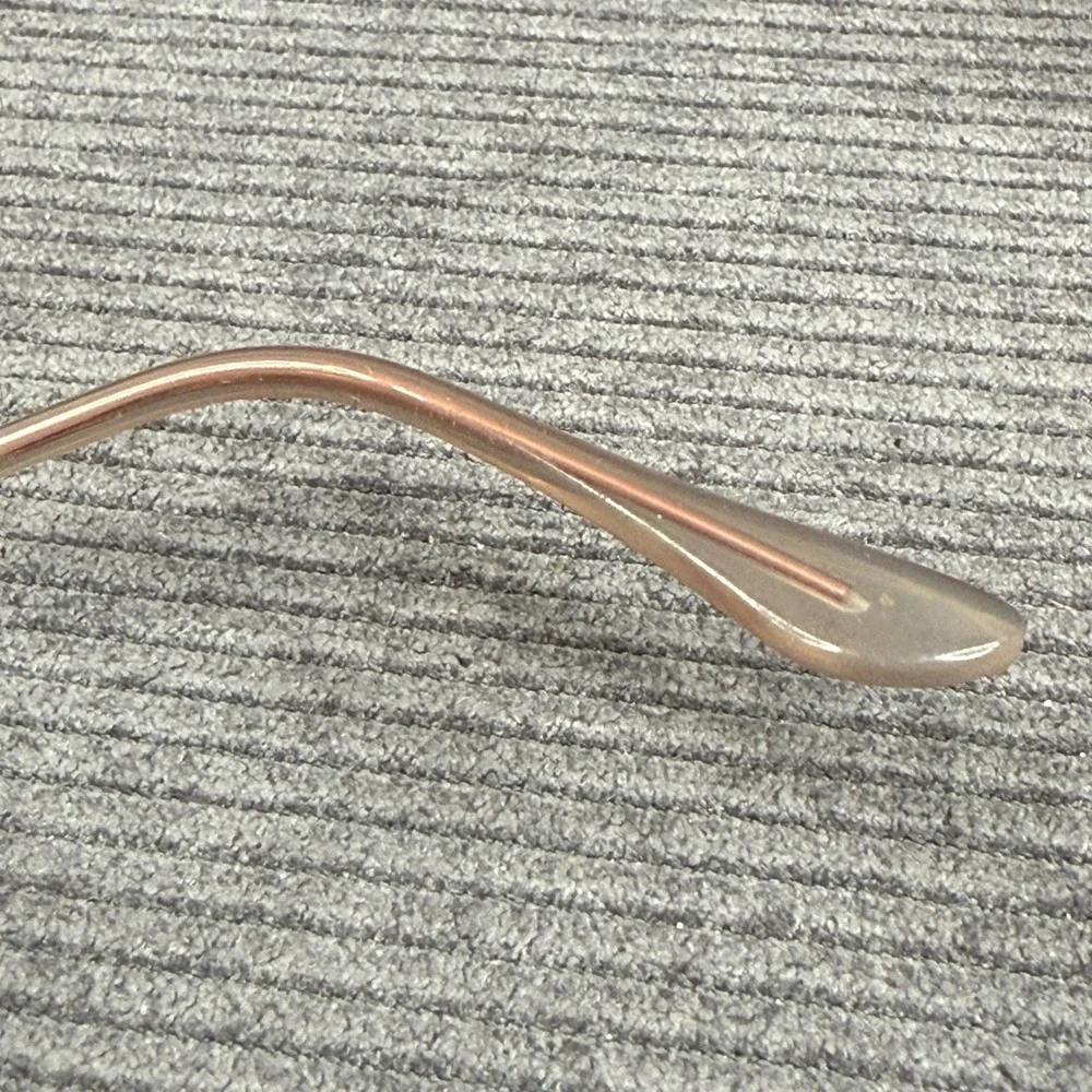 Zenni Optical Square Y2K Eyeglasses Frames‎ Rose Gold  Pink ZY2055 52-18-146